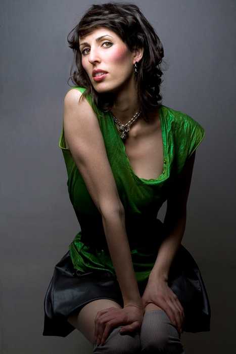 fashion photography portrait of a model