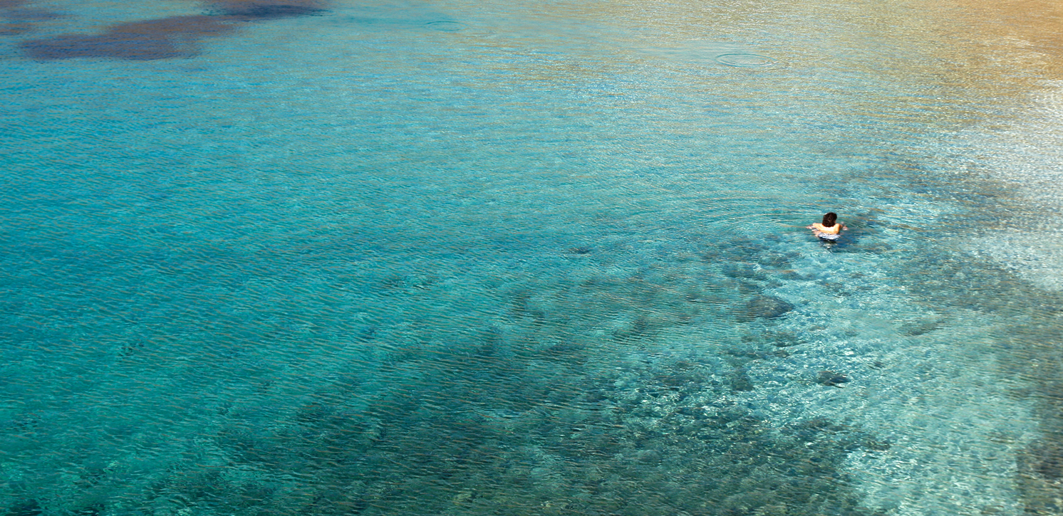 Sea in Mykonos